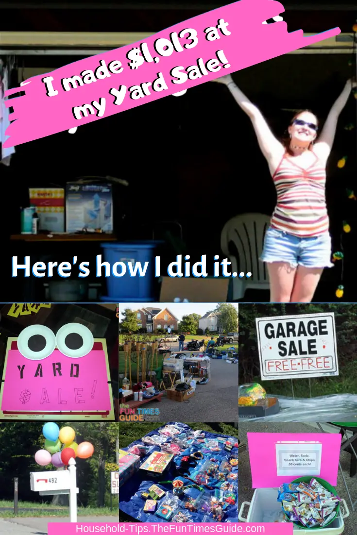 how much money can you make off a garage sale