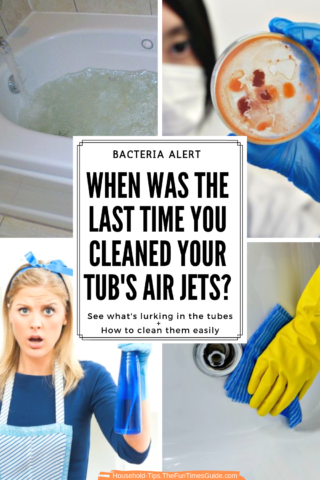 bacteria alert - DIY jetted tub cleaner & biofilm remover