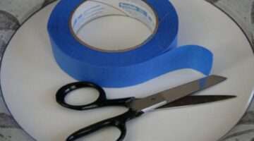 Dozens Of Unique Uses For Leftover Blue Painters Tape!