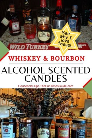 Candleberry Candles have the longest lasting scent, and their whiskey and bourbon alcohol scented candles are to DIE for!