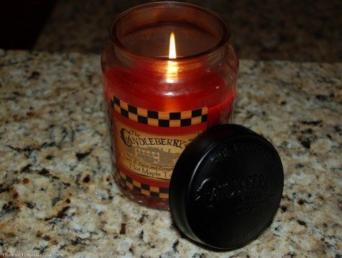 My very first Candleberry candle scent - Hot Maple Toddy. 