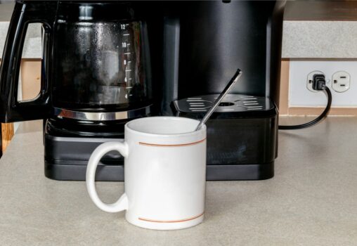 Roaches and coffee are not a good combination, but roaches love coffee... and coffee makers!