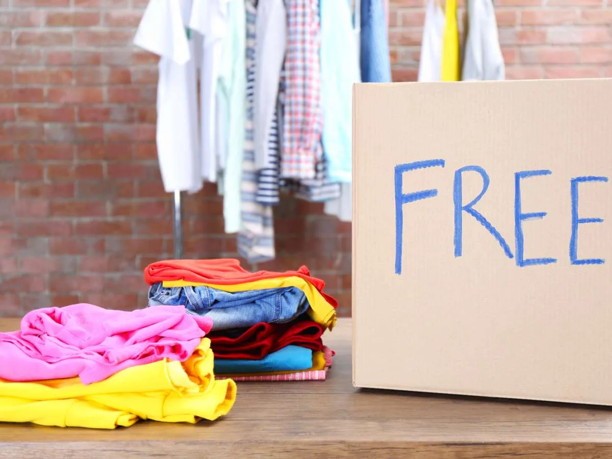 Looking for free yard sale stuff to give away? Here's a list of 50 items that make great yard sale freebies! 