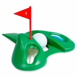 Golf anyone? This door stop is a fun golf game too! (Ball included.)