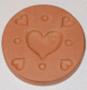 Terra cotta discs come in many shapes and sizes!