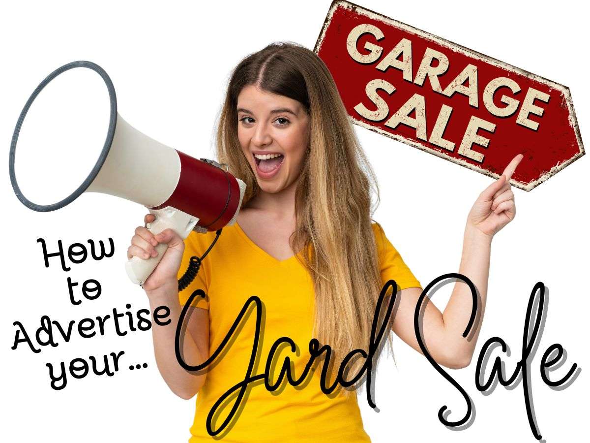 See the 2 best ways to advertise your garage sale. Plus examples -- the actual words you should use in your ads and on your yard sale signs.