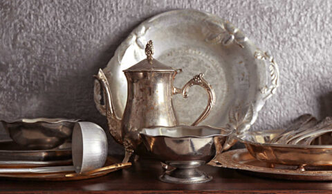 How To Clean Tarnished Silver Without Spending Money On Cleaning Products: Use Chalk!