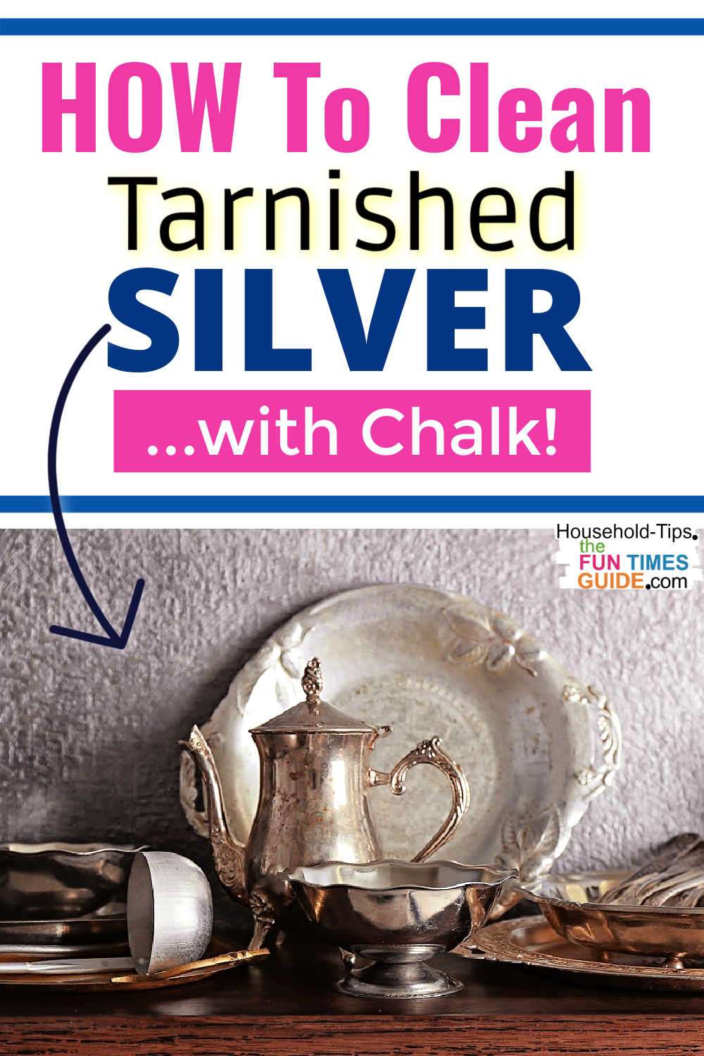 How To Clean Silver At Home Using Chalk... No More Tarnished Silver