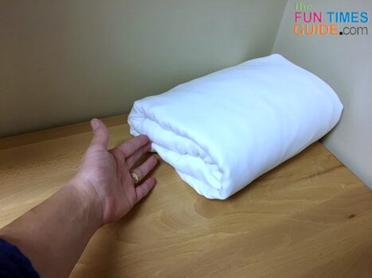 Instead of drying your sheets over and over again, dry them in one sho