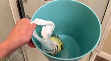 I put a plastic bag roll into each wastebasket in our house. Then, I use one of the bags as a trash can liner - while the plastic bag roll remains underneath.