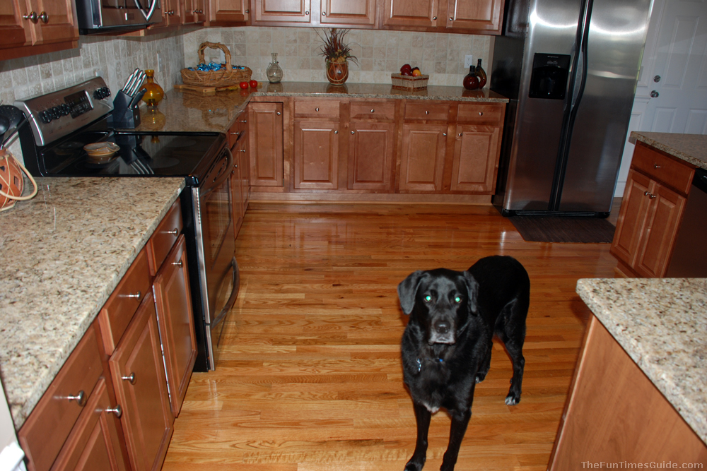 How do you wash hardwood floors?