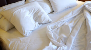 There's nothing like enjoying luxurious bedding, pillows, and sheets... AT HOME! 