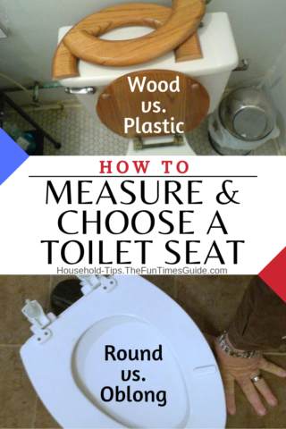 How to measure a toilet set + How to choose a toilet seat