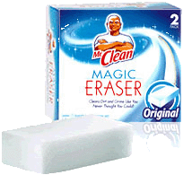 a mr clean magic eraser is like a magic sponge