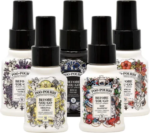 This Poo Pourri sampler is the perfect gift for anyone who poops... and doesn't want to smell it!