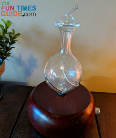 The Radiance essential oil nebulizing diffuser.