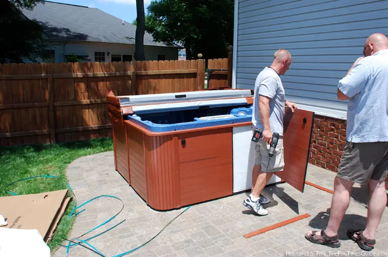 Getting To Know Our Thermospas Hot Tub From Delivery To Daily Spa