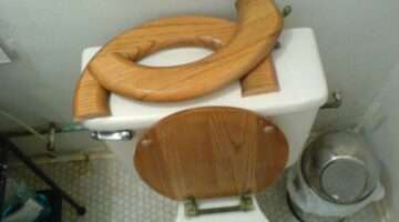 Replacing A Toilet Seat? Here’s How To Choose A Size: Round Or Oblong… And A Style: Wood Or Plastic