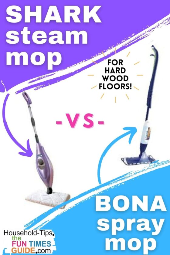 Shark Steam Mop vs. Bona Spray Mop (InDepth Review) DIY Household