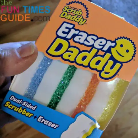 eraser daddy sponges by the Scrub Daddy company