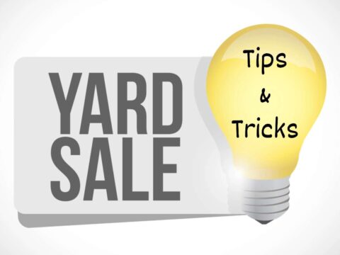 All of my BEST yard sale and garage sale tips & tricks are included in this 6-part series: "Successful Yard Sale Guide For Sellers" (Click to view them all.)