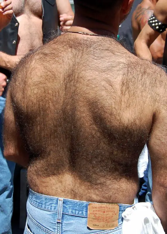 Men hairy why do backs have some What's more